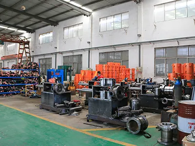 Filter Press Plunger Pump Production Area